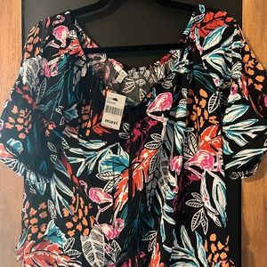 Mavi Off the Shoulder Top